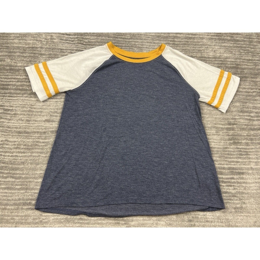 So Sporty Tee Top Womens XS Multicolor Short Sleeve‎ Polyester Blend Casual